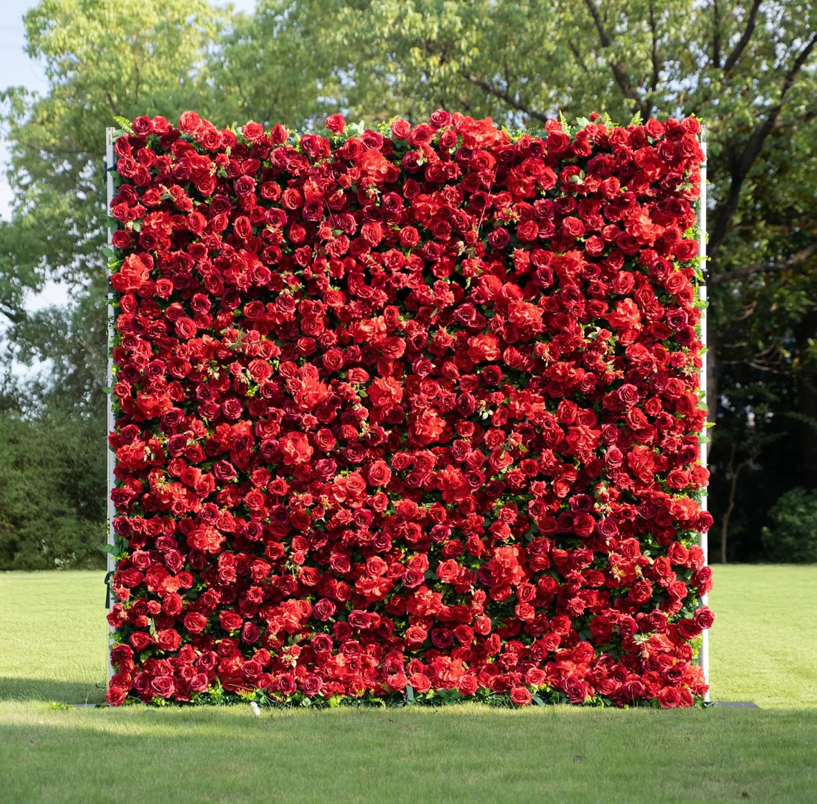 The Crimson Romance Wall